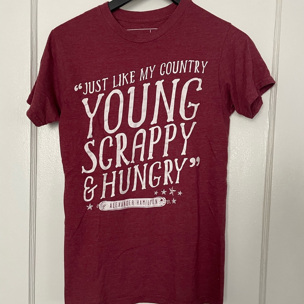 Official Hamilton the Musical tour T-Shirt